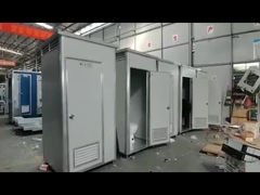 Dışarıda Mobil Geçici Halk Tuvalet Yapı Alanı Mobil Tuvalet Dışarıda Duş Odası Banyo