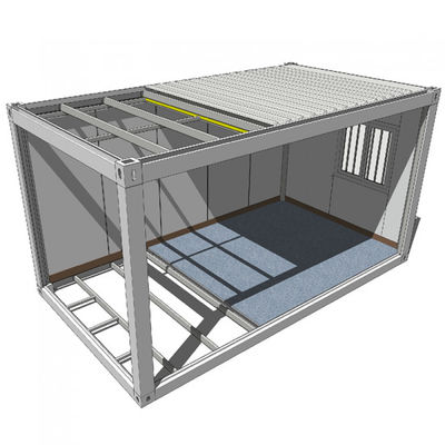 Klinik Hastane Flat Pack Konteyner Evi 20ft Modüler Mobil Evler