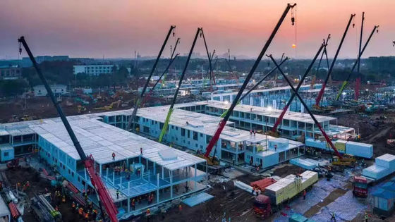 Tıbbi Taşınabilir Geçici Konut, Klinik Prefab 20ft Konteyner Evi