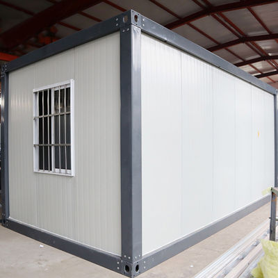 Dayanıklı Ayrılıklı Konteyner Evi Çelik Esnek Prefab 40ft Ev