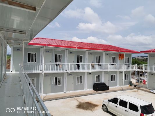 Taşınabilir Çıkarılabilir Konteyner Evi İşçi Yatak Odası için Kabin Izolasyonu