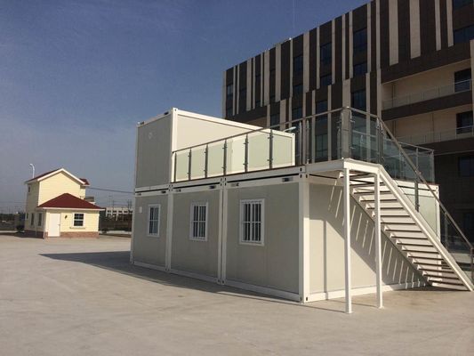 Prefab Flat Pack Konteyner Evi Kaya Yalı Izolasyon Sandviç Panel Evleri