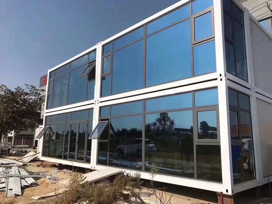 Ateş geçirmez düz paket konteyner evi
