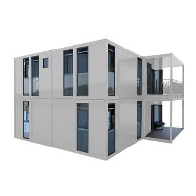 20ft Konteyner Evi Tasarımı Konutlu Ekonomik Konteyner Evi Porto Riko için 3 katlı prefabrik inşaat