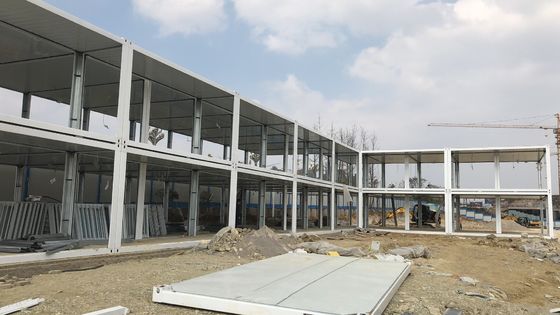 20ft Ayrılabilir Konteyner Evi Güvenlik Önceden Yapılmış Önceden Yapılmış Ofis Evleri