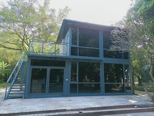 Mutfak ve banyo ile taşınabilir düz paketli konteyner evi
