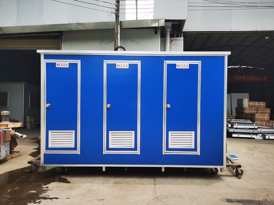 Özel Mobil Çelik Taşınabilir Tuvalet Kamp için Ön Yapımlı WC Oturma