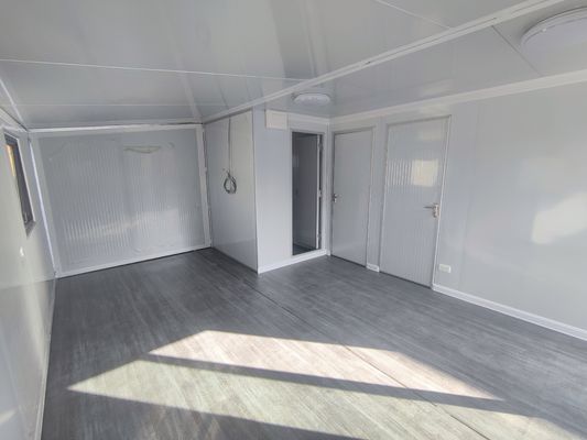 Anti-Sismik Genişletilebilir Konteyner Evi 20ft taşınabilir evler