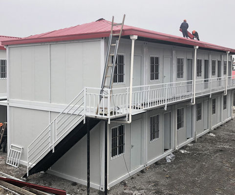 Ayrılabilir taşınabilir ofis konteyner evi depremden korunur