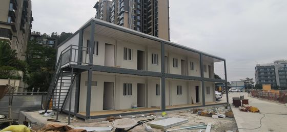 Taşınabilir Modüler Düz Paket Konteyner Evi Ayrılabilir Hastane Çıkartma Sistemi