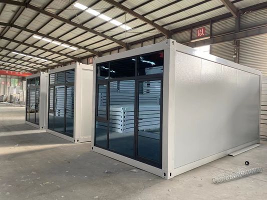 Flat Pack Prefab konteyner kabin modüler önceden yapılmış plaj bungalow küçük ev