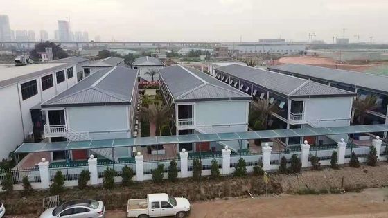Flat Pack Prefab Kabin Konteyner Evi, Deprem Karşıtı Taşınabilir Konteyner Evi