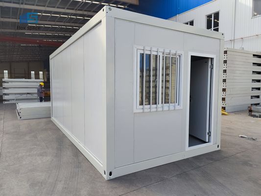 Sandviç Paneli Z Katlanabilir Konteyner Evi Flat Pack Mobil Evler Su geçirmez
