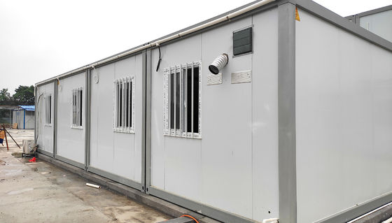 Sıcak Satış Modern Lüks Bahçe Ofisi Mobil Konteyner Evler Kasırga Dayanıklı 40Ft Prefab Evler