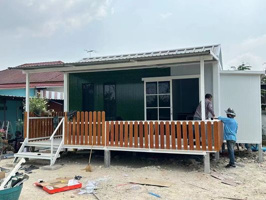 BOX SPACE Özel modüler taşınabilir evler Ahşap bahçe küçük evler yalıtım katmanı ile prefabrik mobil evler