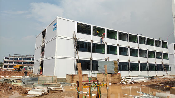 BOX SPACE Hazırlanmış Tam donanımlı Yüklenebilir Cam Duvar Taşınabilir Evler Konteyner Hazırlanmış Otel Evi