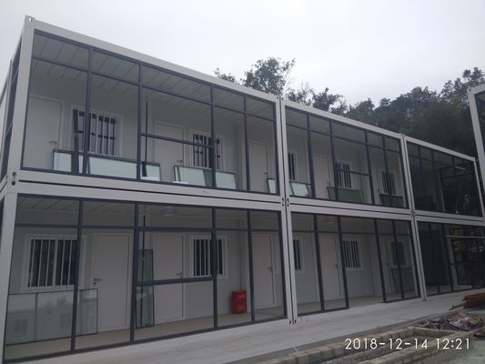 BOX SPACE Mineral Kamp Konteyneri Yatak Odası Lüks Prefab Mini 20 40 FT Modüler Konteyner Ev Taşınabilir Site Ofisi