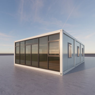 BOX SPACE Modüler Konutlar Emlak Evleri Prefabrik Bahçe Evi Hızlı İnşaat Ekvador için Prefabrik Evler