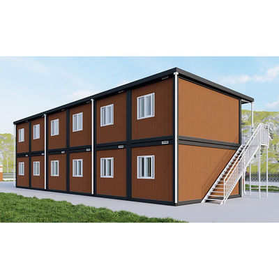 2024 Modern Çelik Flat Pack Konteyner Evi İnşaat öncesi İşçi Yatakhanesi Özel Yapılandırılabilir Hazır Yaşayış Alanı
