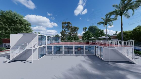 Ucuz Özel Küçük Ofis Prefab Modüler Konteyner Ev Prefabrik Konteyner Evi İnşaat alanı için küçük ev