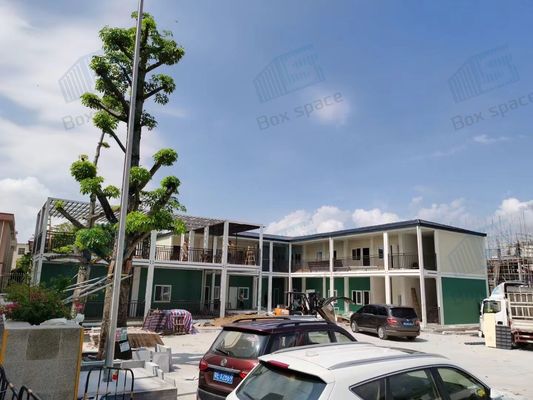 BOX SPACE Önceden Yapılmış Konteyner Evleri, Çelik Çerçeve Önceden Yapılandırılmış Evler, 40 Ayak Konteyner Evleri, Modüler Önceden Yapılandırılmış Evler
