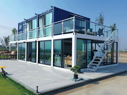 BOX SPACE 20ft Flat Pack Konteyner Evi Prefabrize Taşıma Konteyner Evi Lüks Prefabrik Konteyner Evleri