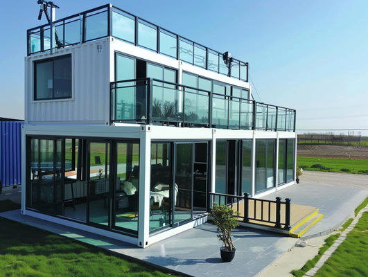 BOX SPACE Deluxe Edition Fabrika Fiyatları Konteyner Evi Tamamen Montajlı Tayland Modüler Ev 40ft Prefab Evler