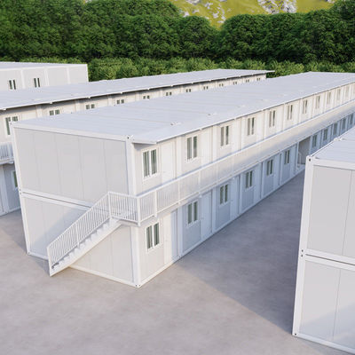 Deprem Direnci Prefab Ekolojik Ev Kayalık Kulüpler Prefab 4 Yatak Odası Özel Çelik Modüler Evler Çin'den