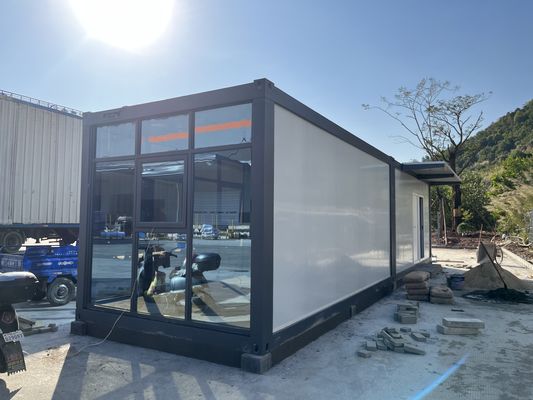 40 feet konteyner ofis taşınabilir özel ticari banyo ve modern bakış ile 20ft ofis konteyneri