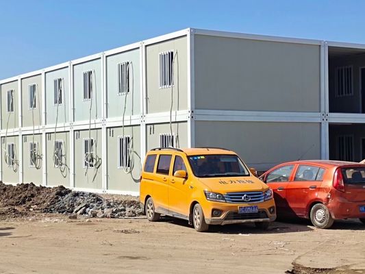 Doğrudan Satış Makul Fiyat Konteyner 20' Üretici Düşük Fiyat 2 Katlı Konteyner Ev Modüler Ev