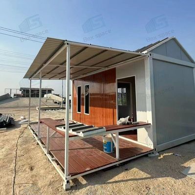 Lüks modüler konaklama evleri nakliye konteynerlerinde taşınmaya hazır önceden yapılmış küçük evler mutfak ve banyo ile