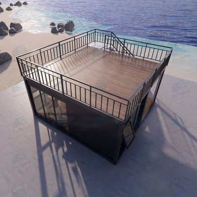 Endüstri Çin Toptan Hava Bnb Konteyner Evler Modern Prefab Evler Satış İtalya Konteyner Ev 2 Katlı Küçük Evler