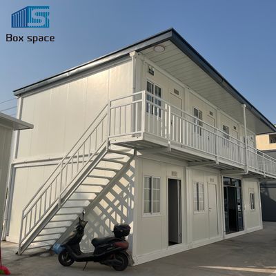 Boxspace Modüler Evler 20ft 40ft Prefabrik Modüler Konteyner Evi Ev Ofisi Kabin Evi Yüklenebilir konteyner evleri