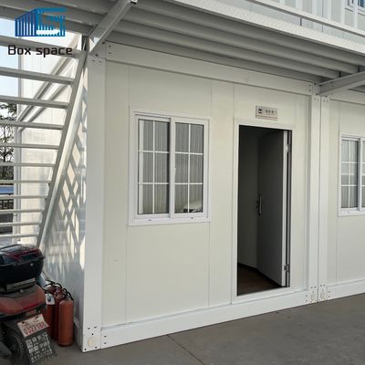20ft Nakliye Konteyner Evi Kentsel Küçük Ev Çözümleri Kompakt Modüler Kabinler Çelik Prefab Ev