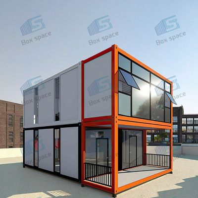 Boxspace Luxury-Prefab-House-China-Prefabricated-Homes 2 Storey Prefab ...
