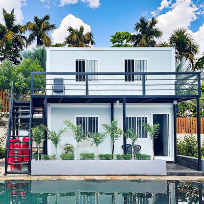 Boxspace Luxury-Prefab-House-China-Prefabricated-Homes 2 Storey Prefab ...